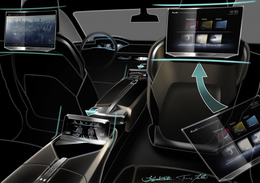 Схема Audi Prologue Avant Concept 2015 года  (фото 26 из 49)